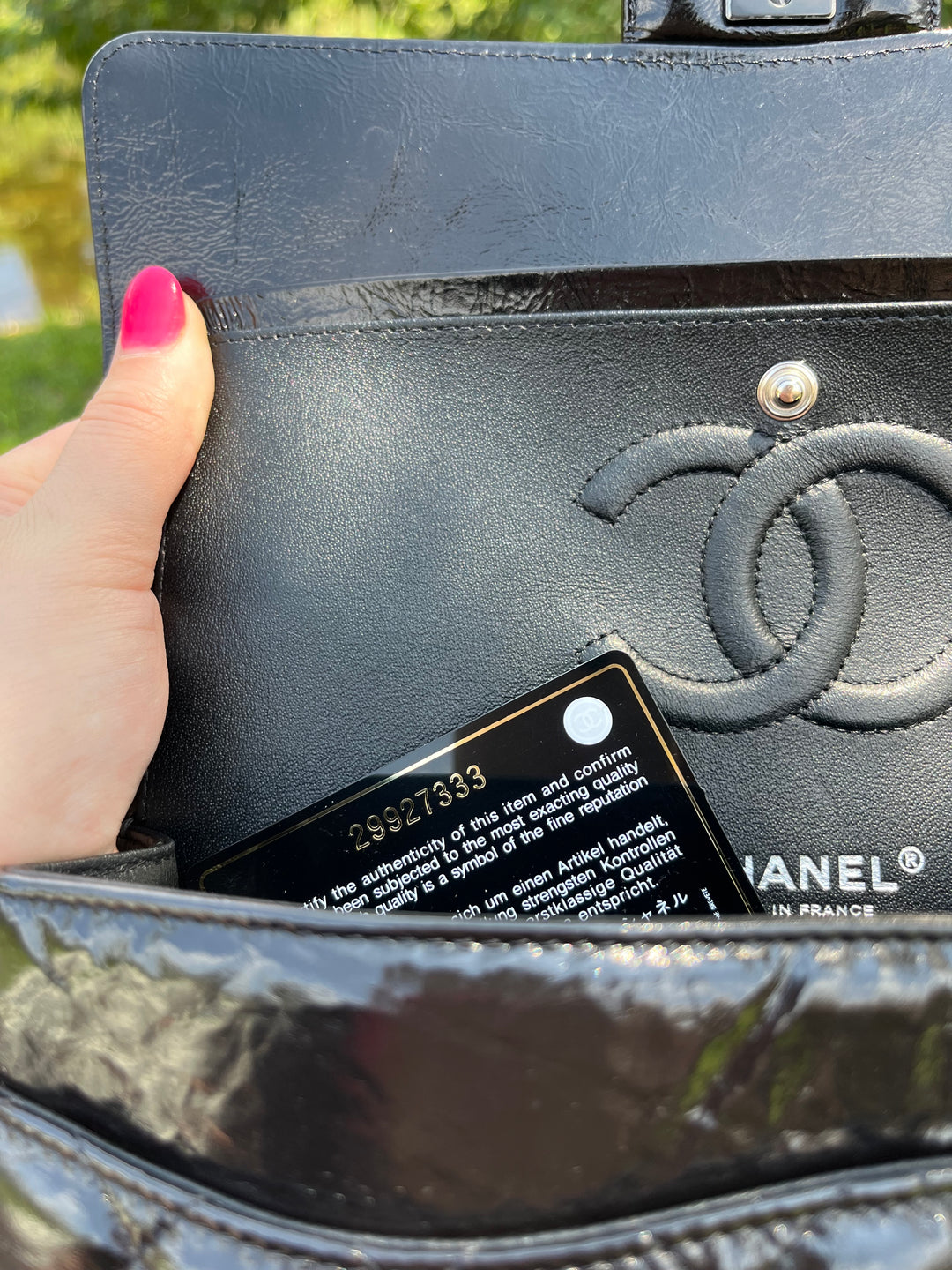 Chanel SO BLACK Medium Calfskin Double Flap Bag