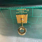 Hermes 2019 Emerald Green Shiny Alligator Kelly 25 Sellier