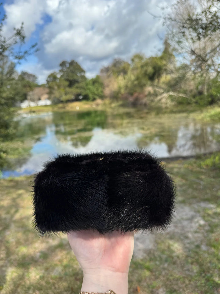 Chanel Vintage RARE Mink Kelly Parent & Child Set