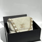 Chanel 2020 Shearling & Strass Flap Bag