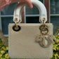 2022 Pearl Lady Dior Mini Top Handle