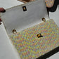 Chanel 1992 Medium Iridescent Sequin Flap Bag