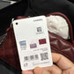 Chanel 25B Burgundy Caviar Slim Vanity Bag