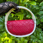 Chanel Runway Small Red Hula Hoop Bag