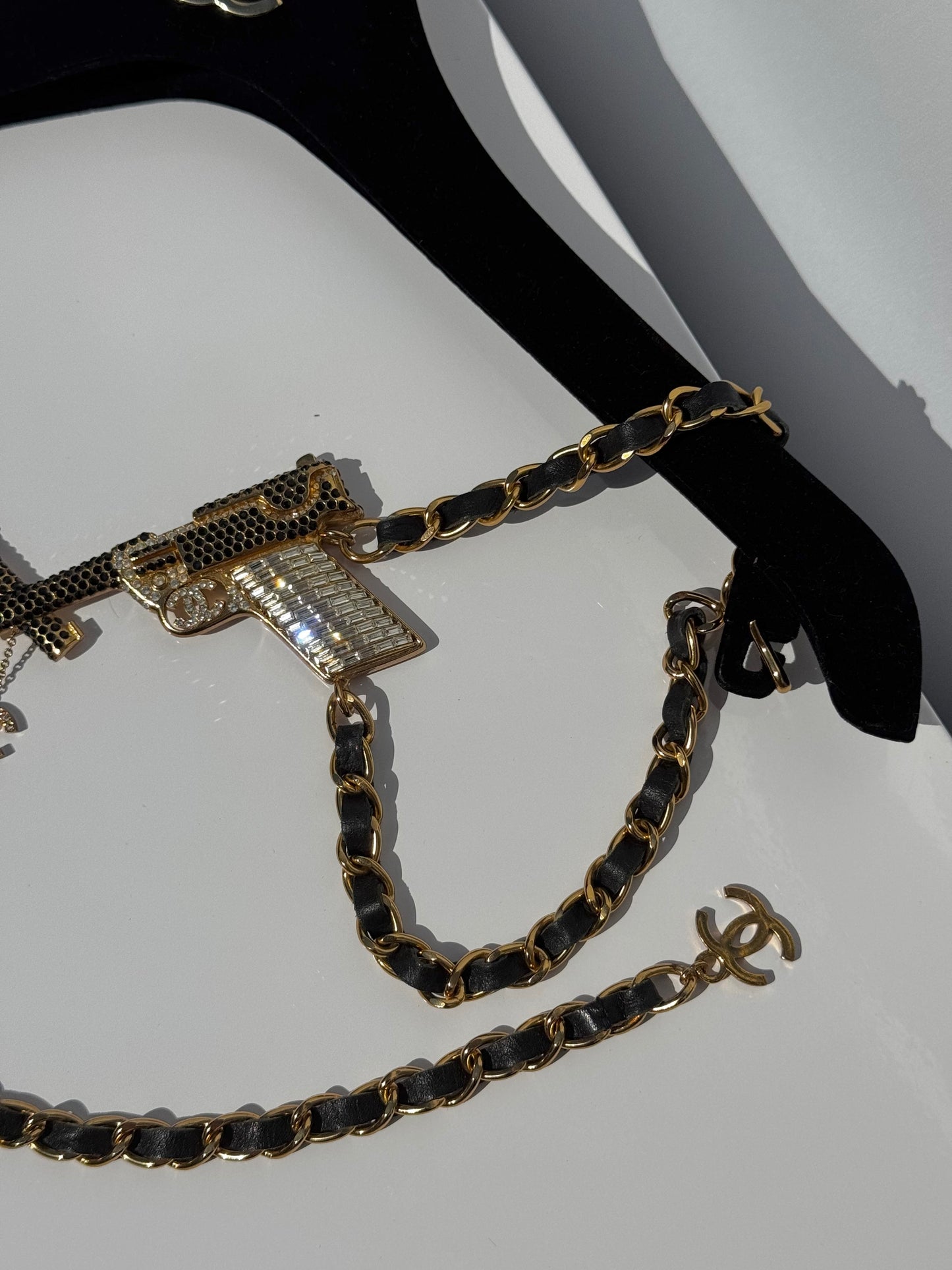 Chanel Vintage Pistols Belt Or Necklace