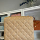 Chanel 24K Vintage Raffia Large Flap