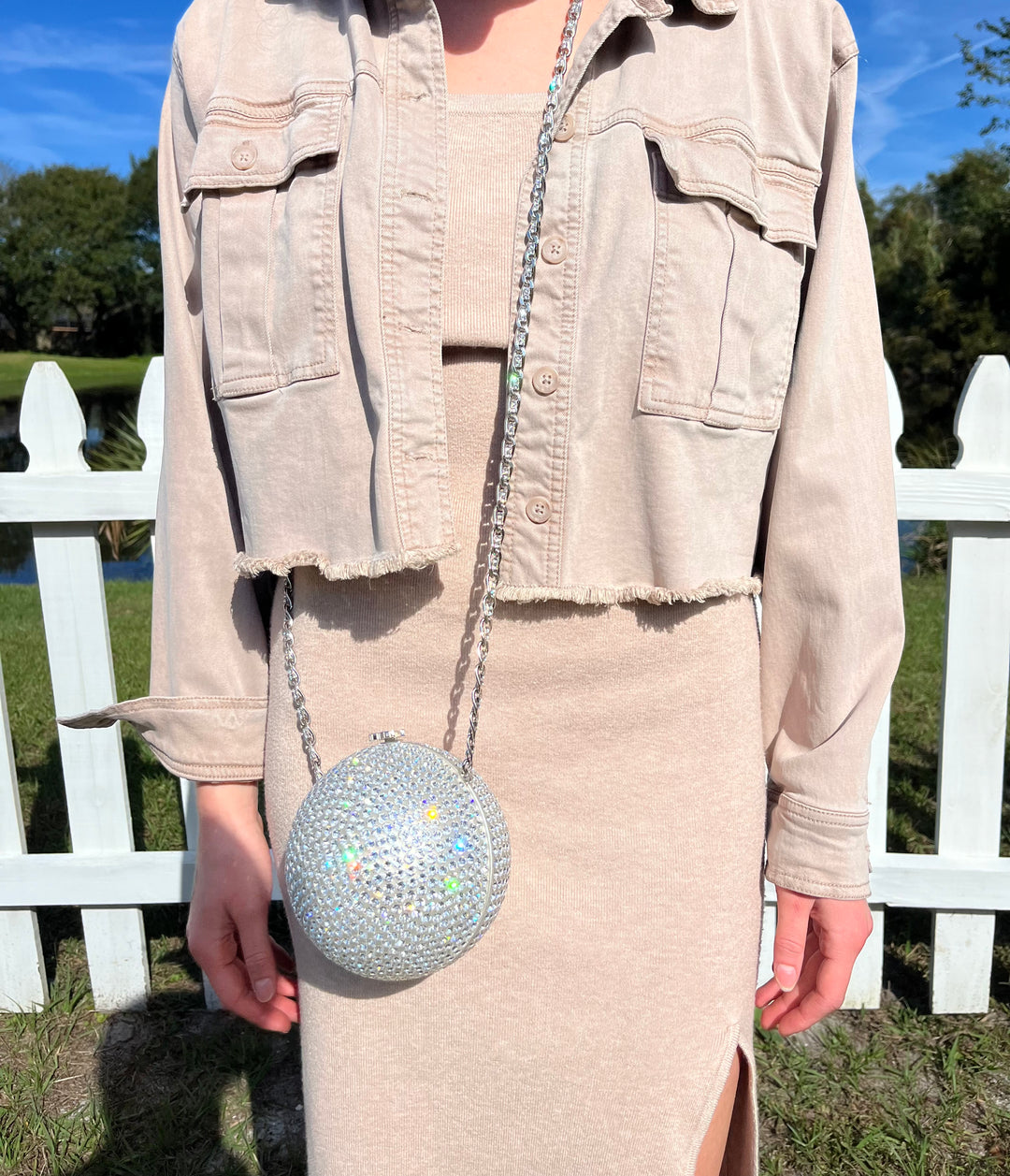 Chanel Rare Runway 2018 Crystals Minaudières Clutch Crossbody Bag