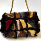 Chanel Multicolor Medium Mink Fur Single Flap Bag
