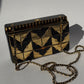 Chanel 19A Egypt Gold Lambskin Minaudière Crossbody