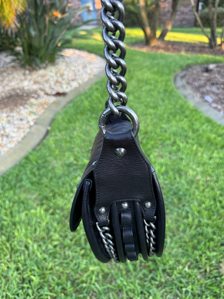 Chanel 2014 PARIS DALLAS MÉTIERS D'ART PONY HAIR CROSSBODY BULLET Flap Bag