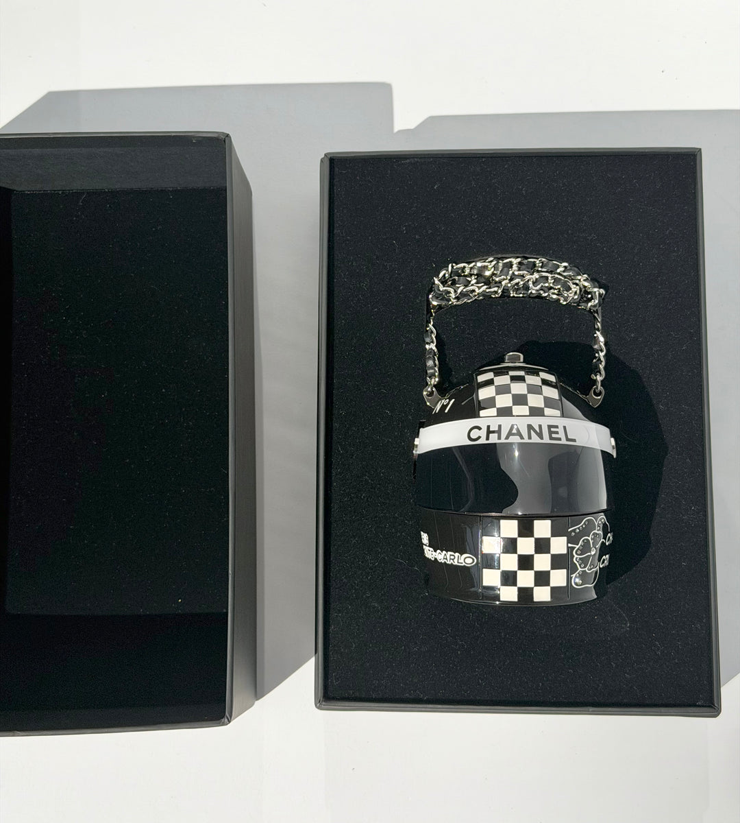 Chanel 2023 Monte Carlo Helmet Minaudiere