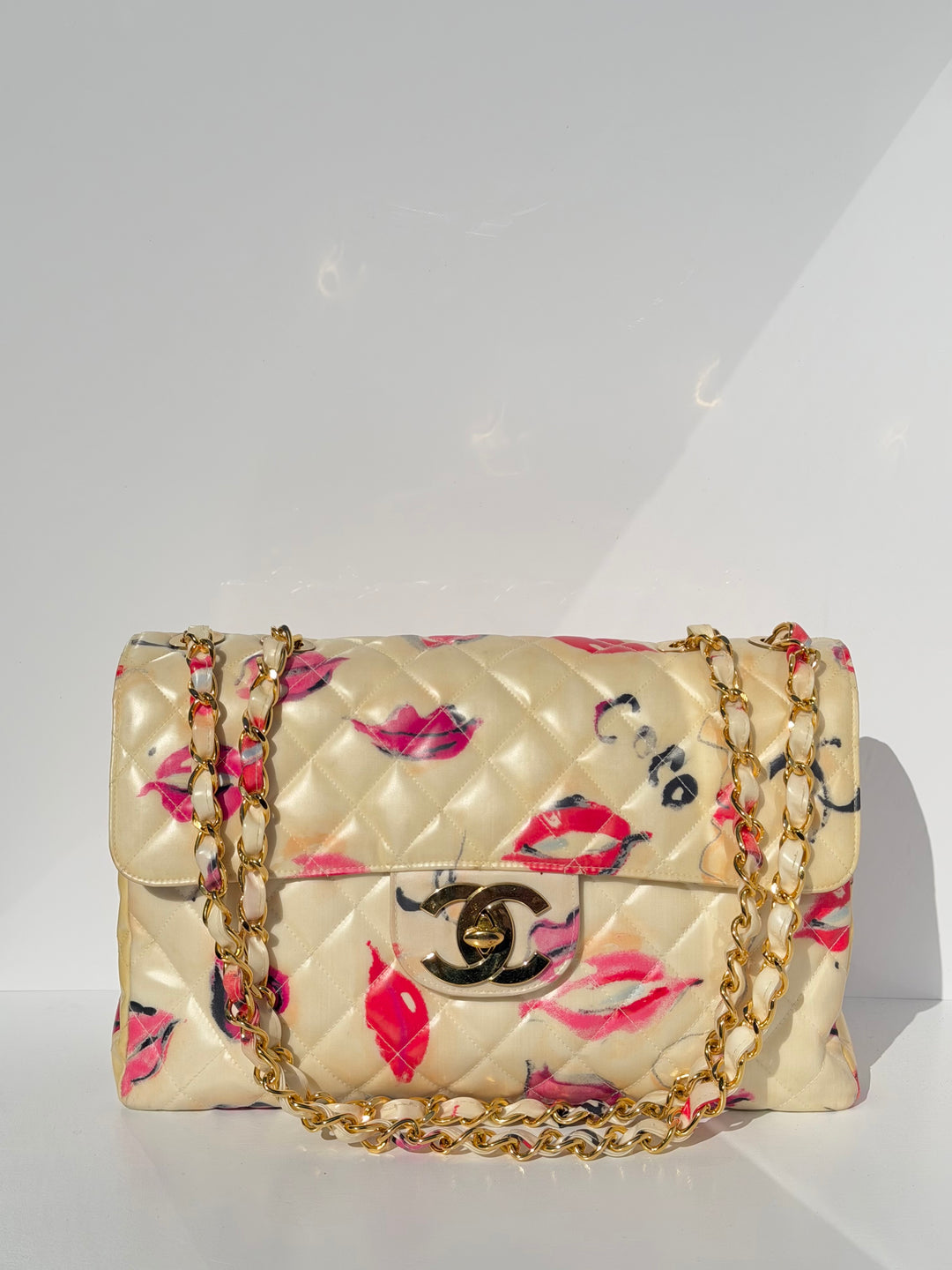 Chanel 1994 Jumbo Lips & Kisses Flap Bag