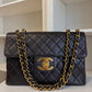 Chanel Chocolate Brown Vintage Lambskin Jumbo Flap Bag