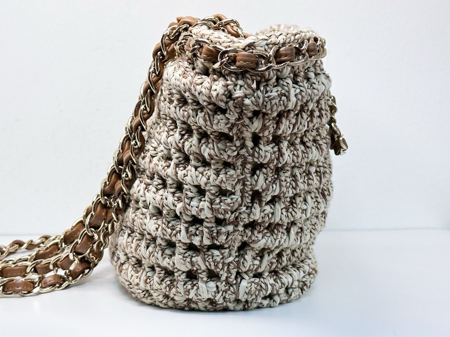 Chanel Small Crochet Shopping Tote