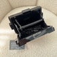 Chanel Black Plexiglass Lego Minaudiere