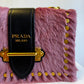 Prada Calf Hair Pink Cahier Crossbody Bag
