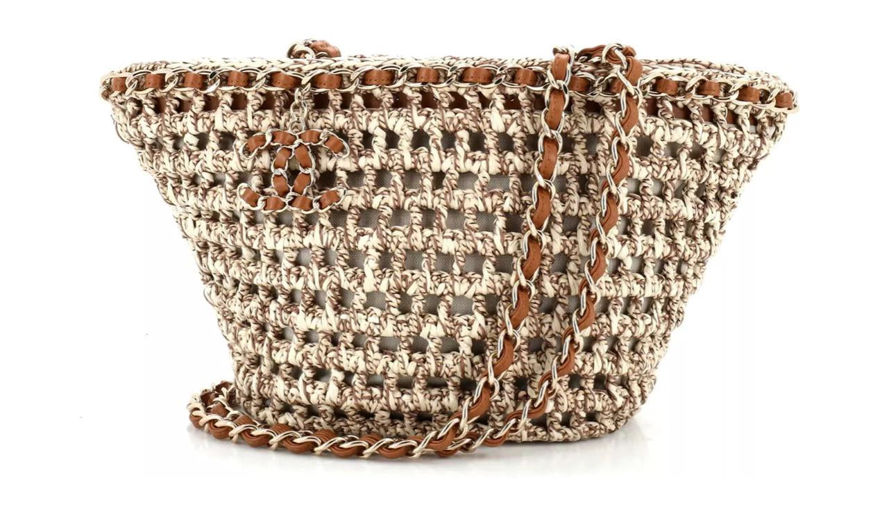 Chanel Small Crochet Shopping Tote