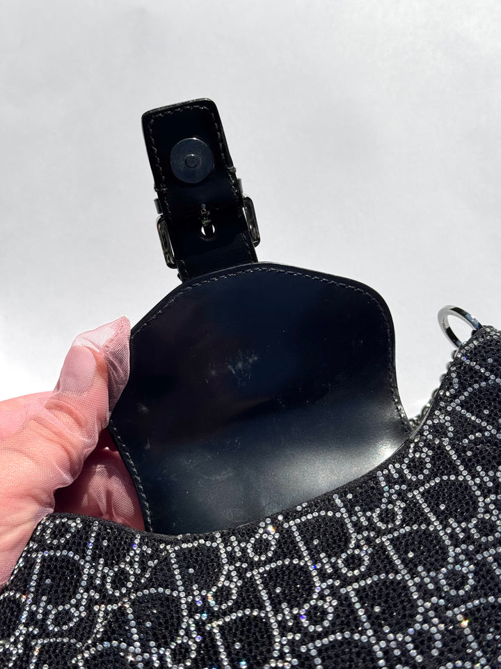 Dior 2003 Limited Edition Crystal Shoulder Bag