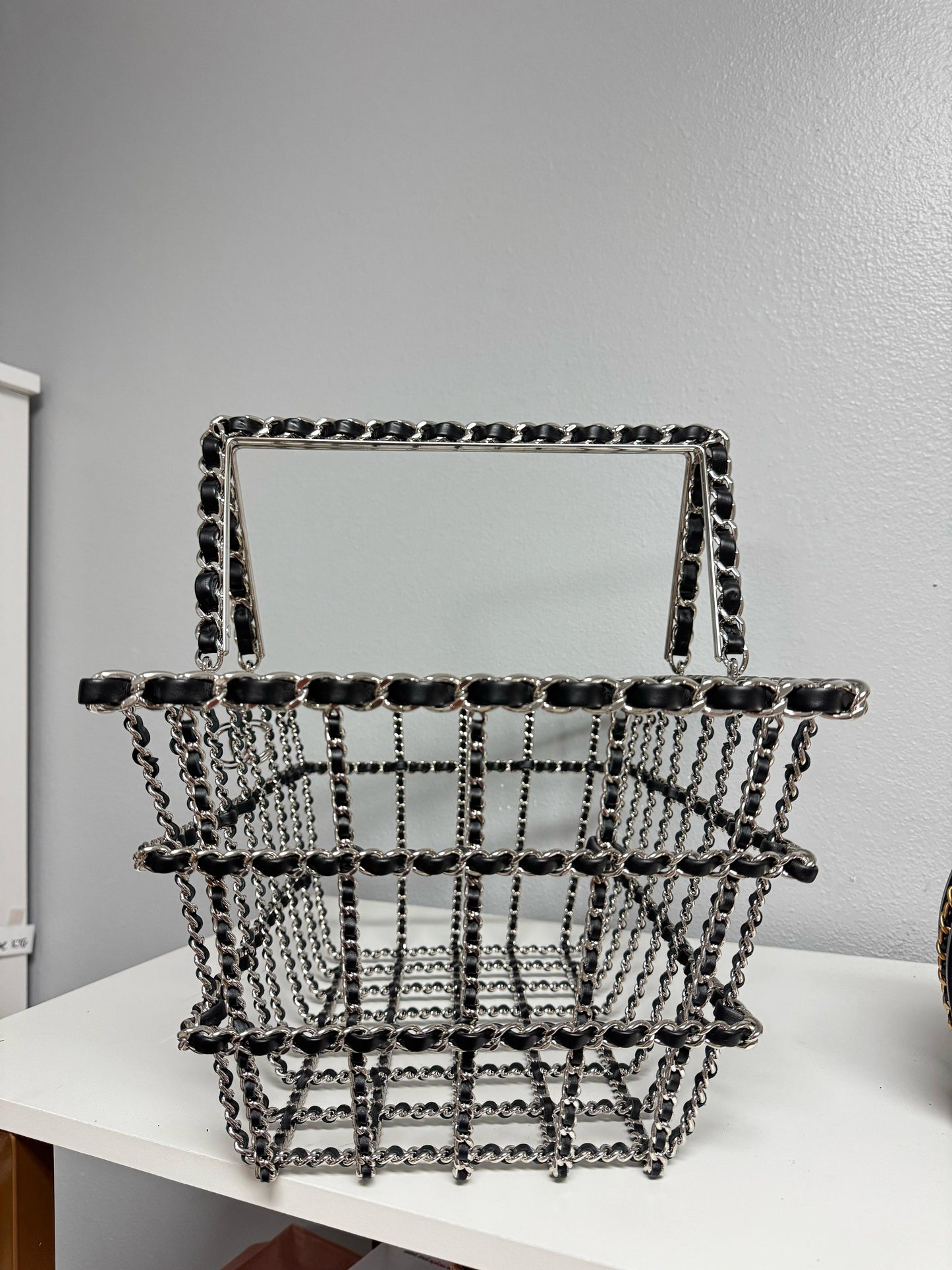 Chanel 2014 Large Supermarket Collectors Grocery Basket Minaudiere