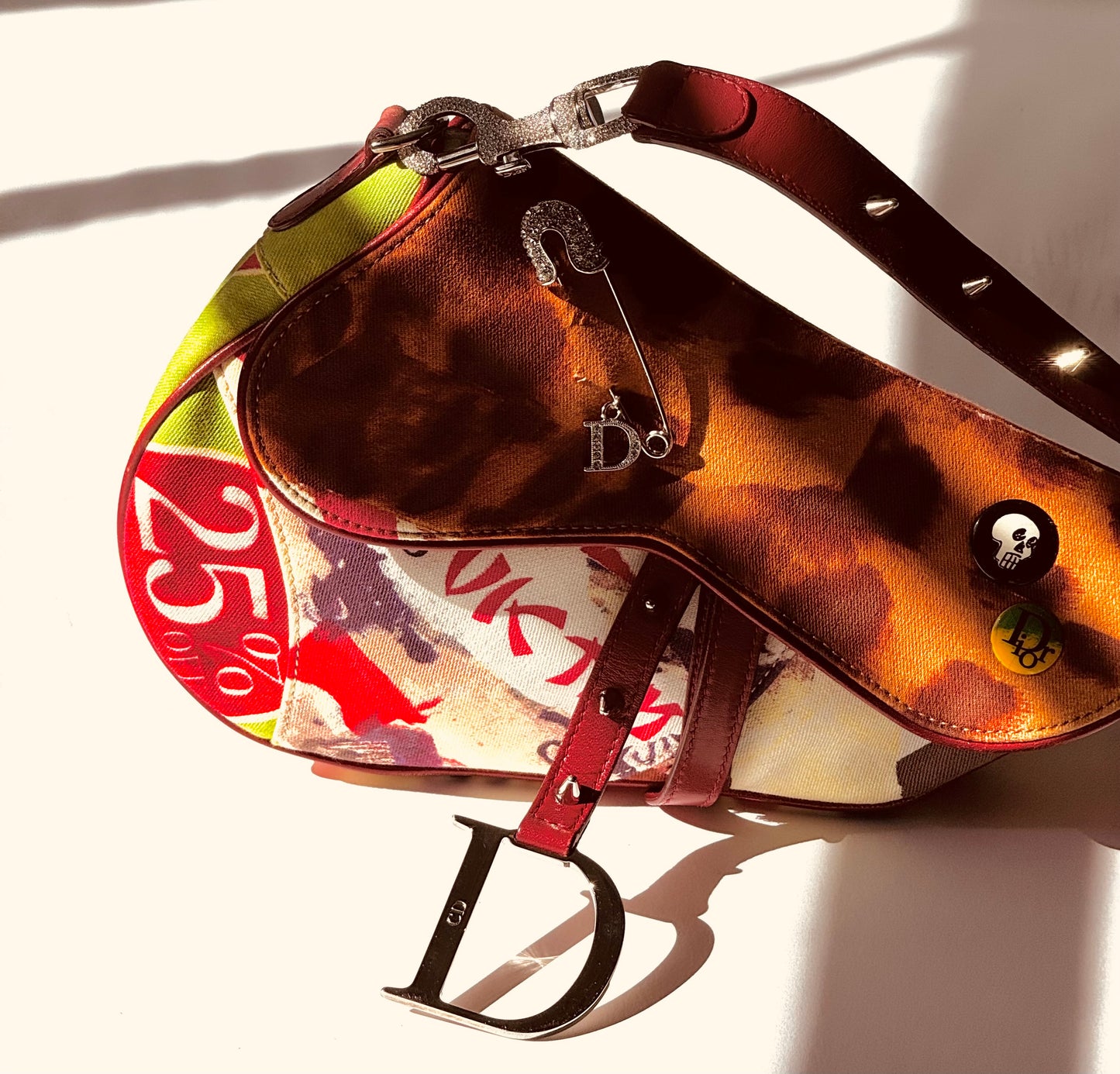 Christian Dior 2003 Limited Edition Victim Saddle Bag
