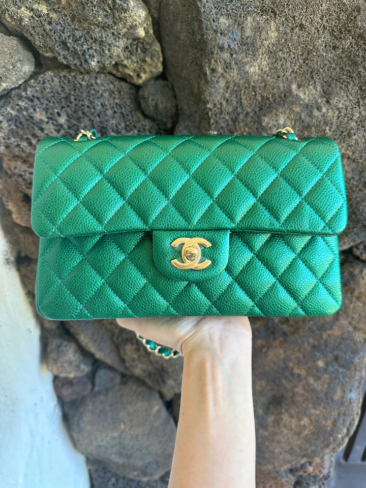 Chanel Pristine 18S Small Emerald CF