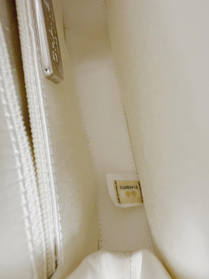 Chanel White Plexiglass Brasserie Gabrielle Plate Minaudière