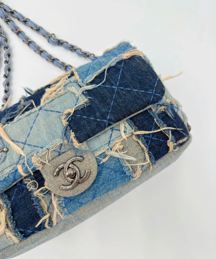 Chanel Paris Dallas Denim Flap Bag