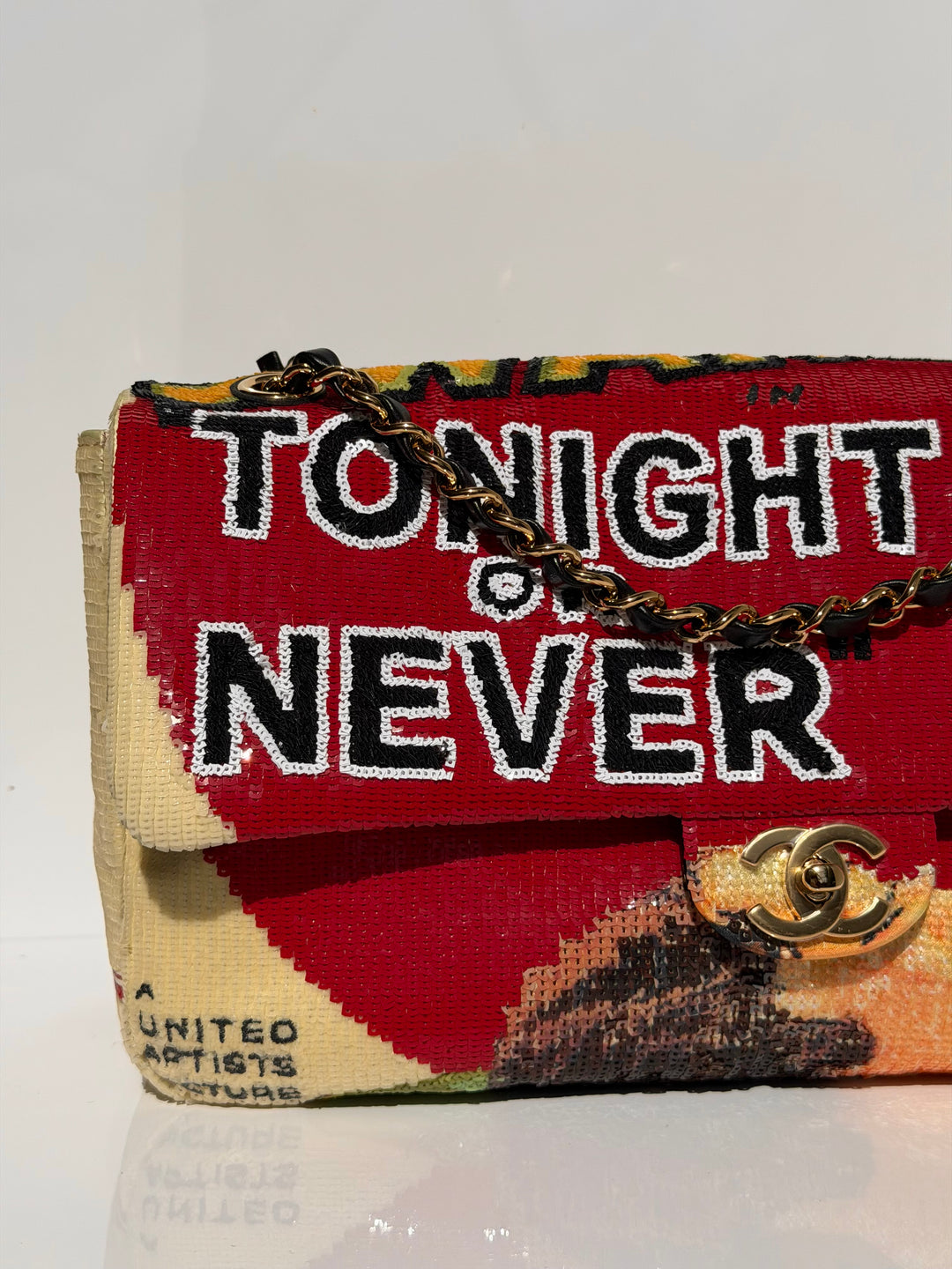 Chanel Tonight or Never Maxi Flap Bag Red Multicolor Sequins Gold Hardware Métiers D’Art 2026