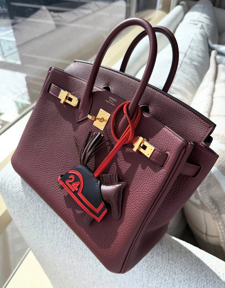 Hermès Birkin 25 Rouge H Togo Gold Hardware 2025