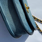 Chanel Denim Small Messenger Crossbody Bag