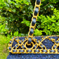 Chanel 2020 Small Woven Chain Blue Tweed Classic Flap