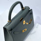Hermes Vert Amande Epsom Kelly 25 Sellier
