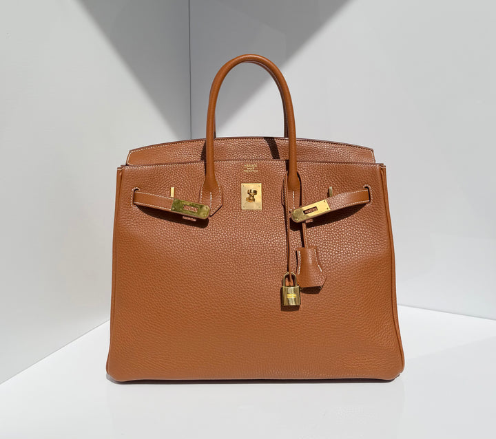 Hermès Birkin 35 Gold Gold Hardware 2015