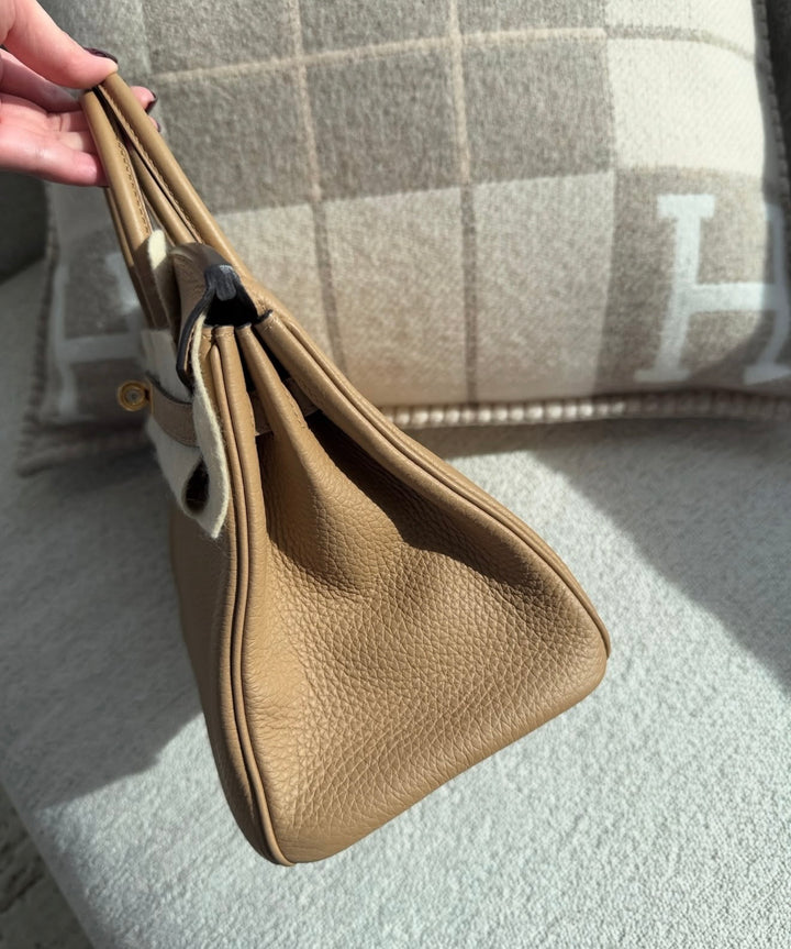 Hermès Birkin 25 Chai Togo Gold Hardware 2022