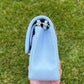 Chanel 23P Light Blue Small Caviar Double Flap