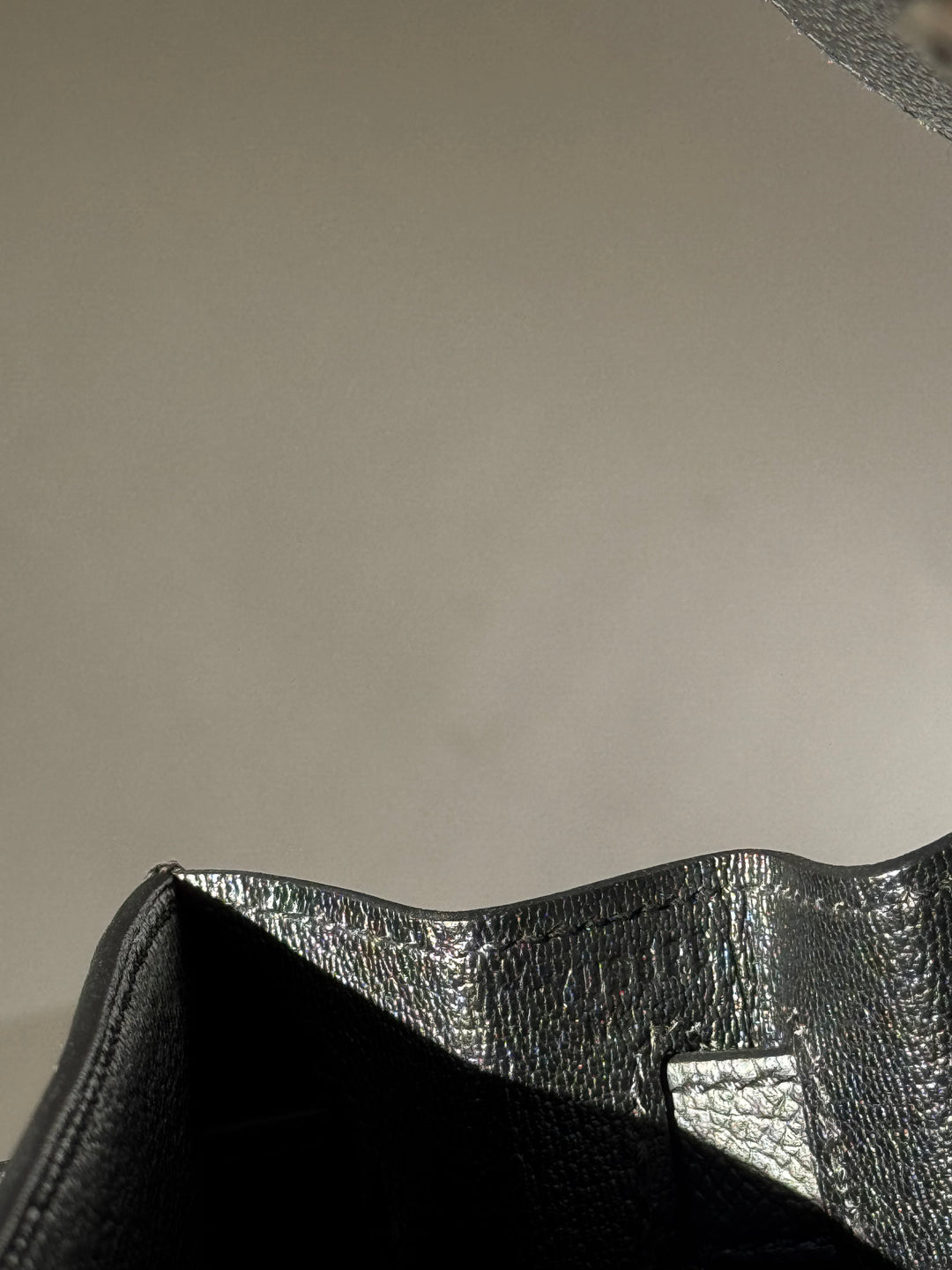 Hermes 2021 Black Noir Sellier Epsom Kelly 28