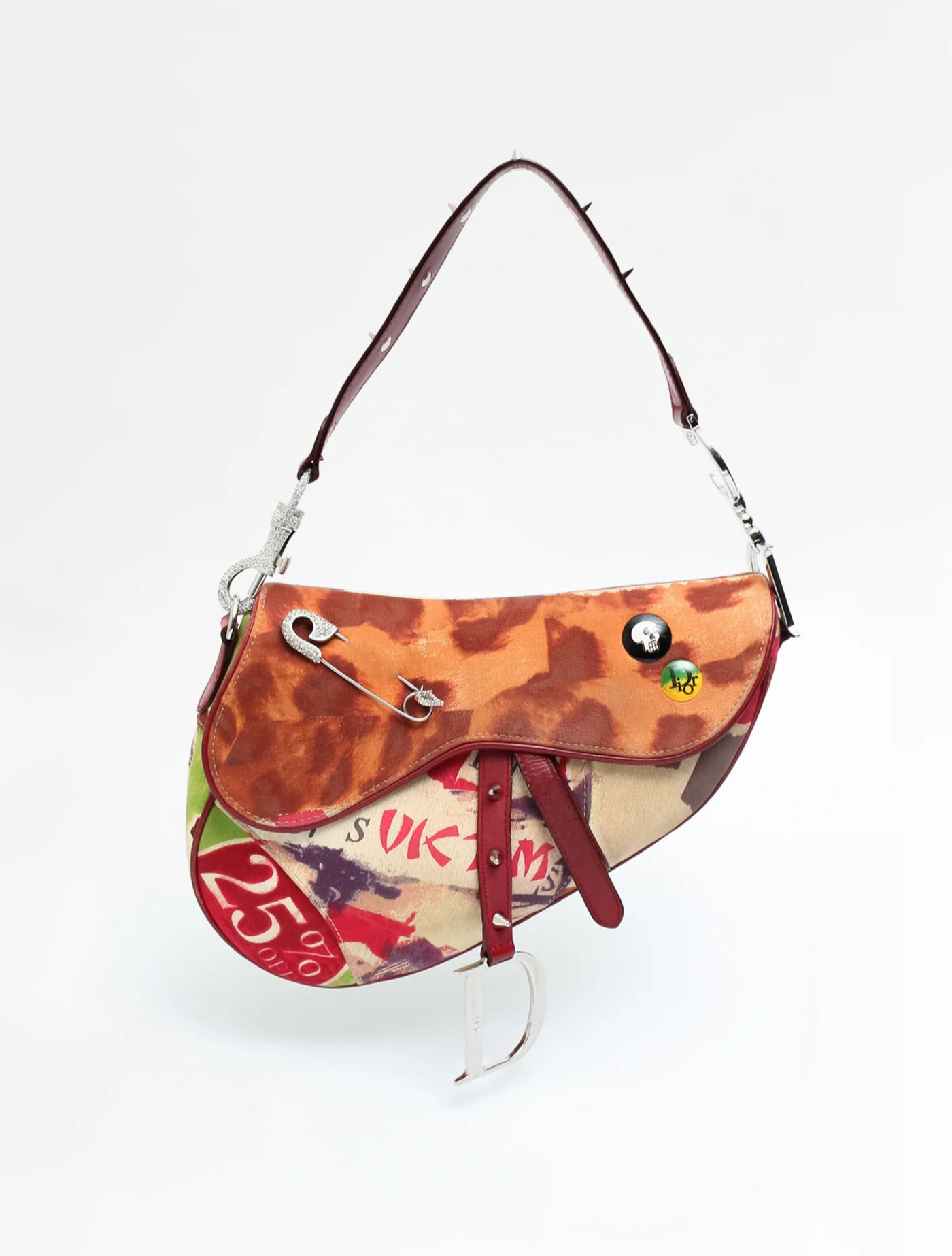 Christian Dior 2003 Limited Edition Victim Saddle Bag