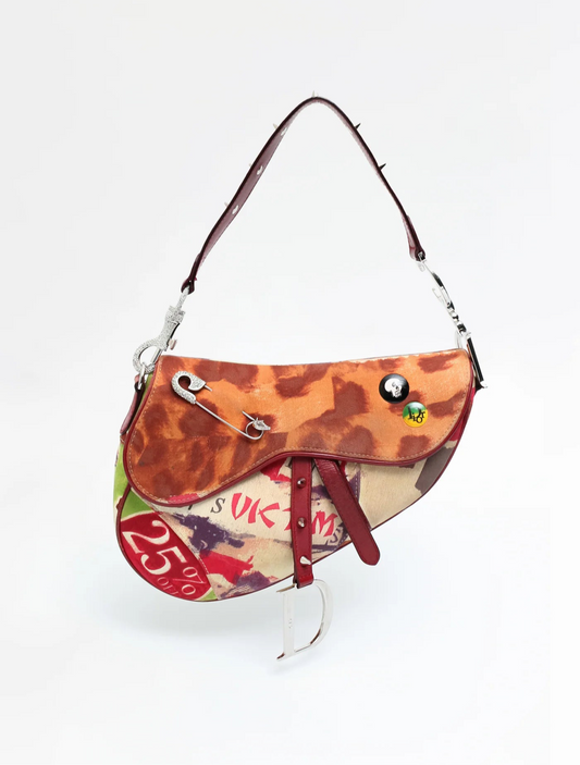 Christian Dior 2003 Limited Edition Victim Saddle Bag