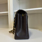 Chanel Chocolate Brown 24K Medium Caviar Diana Flap Bag