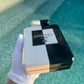 Chanel Black & White Acrylic Plexiglass Perfume Bottle Minaudière