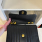 CHANEL VINTAGE BLACK CAVIAR MADEMOISELLE JUMBO CLASSIC FLAP BAG