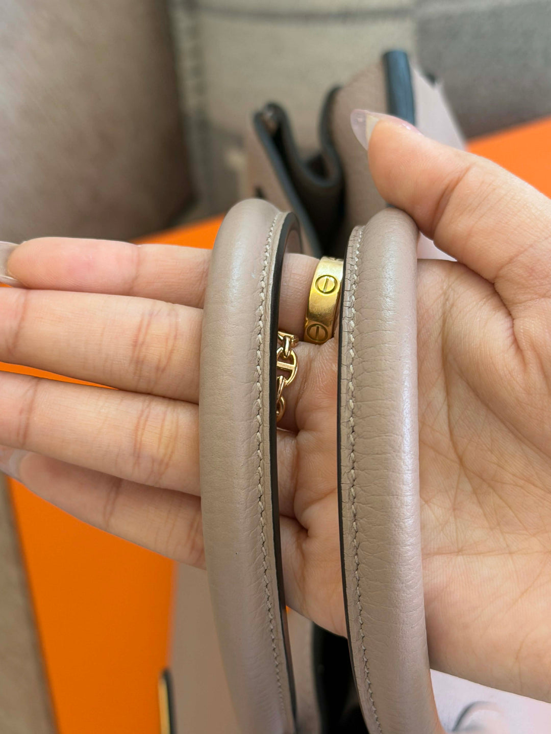 Hermès Birkin 30 Glycine Togo Gold Hardware