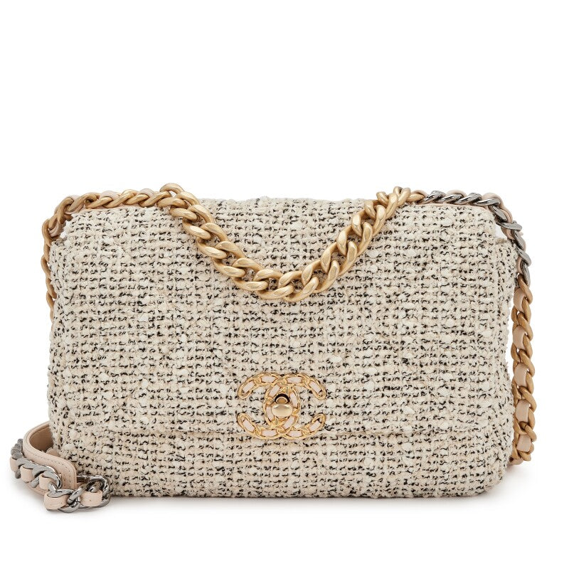 Chanel Small Houndstooth 19 Flap Bag