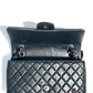 Chanel 2011 Black Ladybug Medium Lambskin Flap Bag