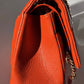 Chanel Jumbo Orange Caviar Double Flap Bag