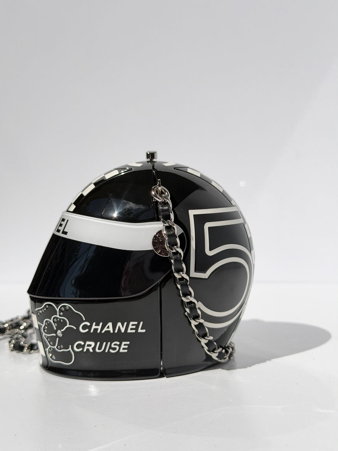 Chanel 2023 Monte Carlo Helmet Minaudiere