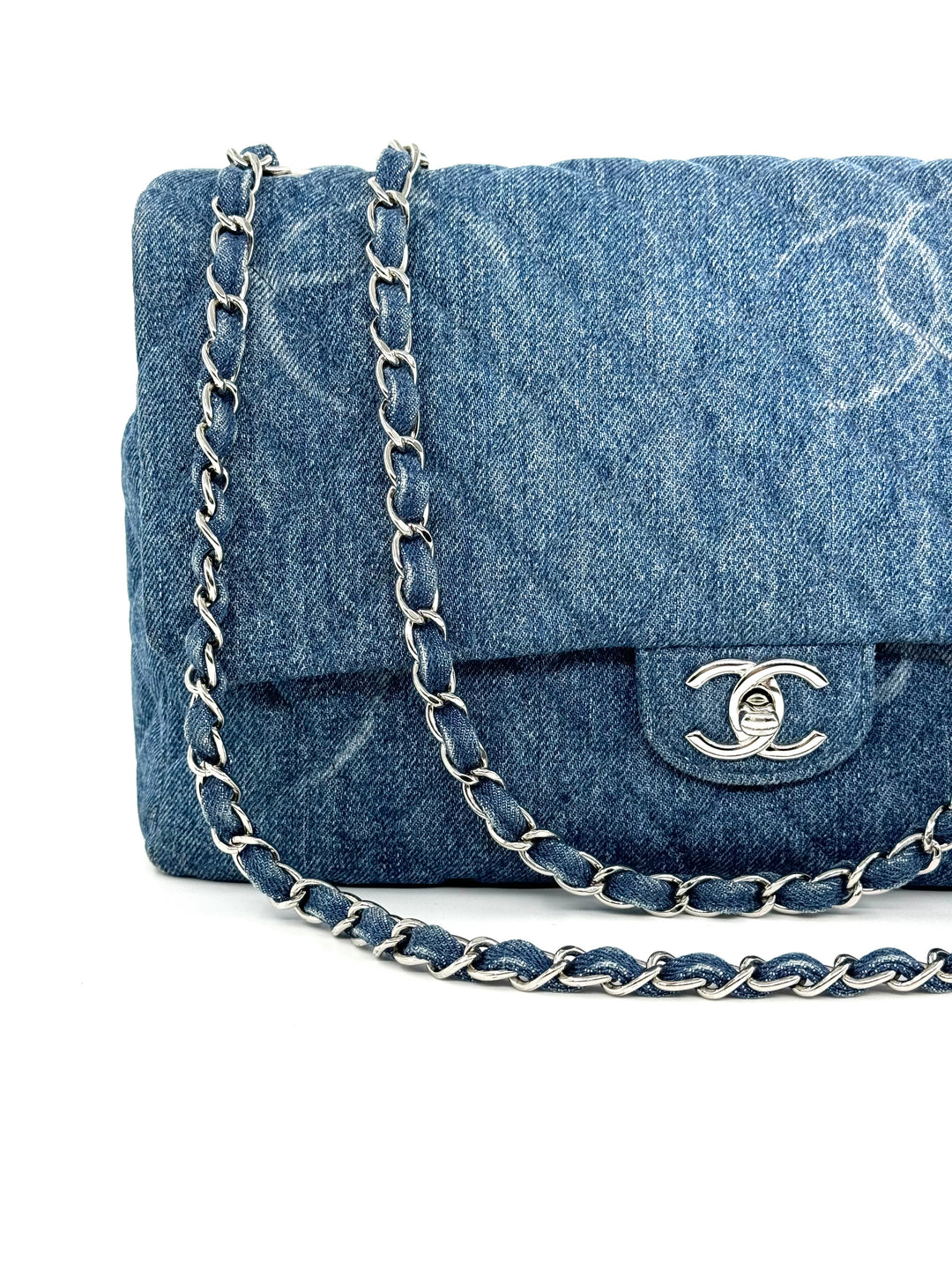 Chanel Jumbo Denim CC Flap Bag