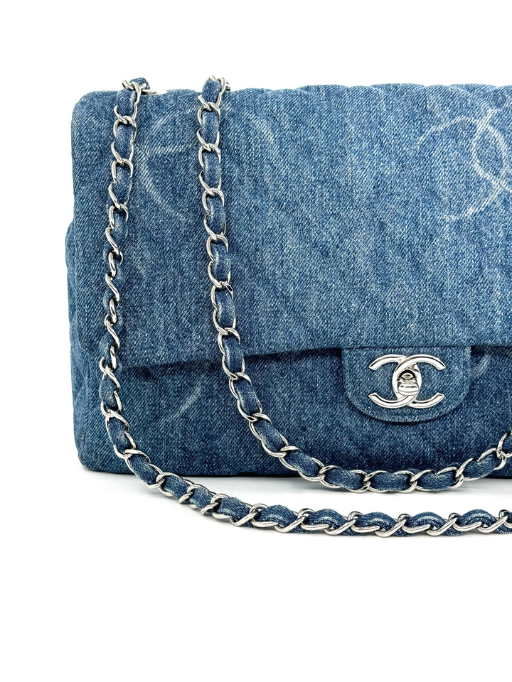 Chanel Jumbo Denim CC Flap Bag