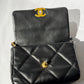 Chanel Small Black 19 Flap