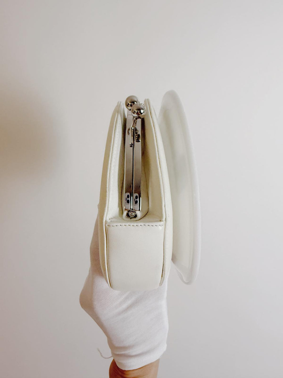 Chanel White Plexiglass Brasserie Gabrielle Plate Minaudière